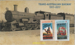 628417 MNH AUSTRALIA 2017 CENTENARIO DEL FERROCARIL TRANS-AUSTRALIA - Used Stamps
