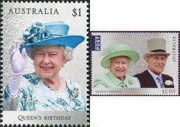 628437 MNH AUSTRALIA 2017 91 ANIVERSARIO DE S.M. ISABEL II DE INGLATERRA - Used Stamps