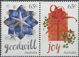 650897 MNH AUSTRALIA 2016 NAVIDAD - Used Stamps