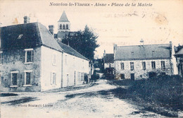 FRANCE - 02 - NOUVION LE VINEUX - Place De La Mairie - Carte Postale Ancienne - Sonstige & Ohne Zuordnung