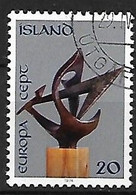 ISLANDE: EUROPA:sculpture En Bronze N°443  Année:1974 - Used Stamps