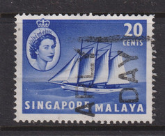 1955 Singapur - Malaya, Mi: SG 36 / Yt:SG 36, Cocos-Keeling Schooner - Singapore (...-1959)