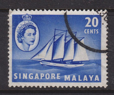 1955 Singapur - Malaya, Mi: SG 36 / Yt:SG 36, Cocos-Keeling Schooner - Singapore (...-1959)