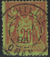 SAGE - ALGERIE - N°96 - CACHET - L'HILLIL - ORAN - EN 1895 - UN DENT COURTE. - 1876-1898 Sage (Tipo II)