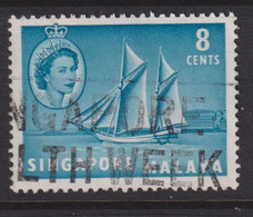 1955 Singapur - Malaya, Mi: SG 33 / Yt:SG 33, Palari Schooner- Segelschiff - Singapour (...-1959)