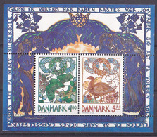 Dänemark Block Von 1999 O/used (Blk-2) - Blokken & Velletjes