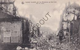 Postkaart/Carte Postale - Leuven - Louvain Incendié 1914 , Rue De Diest  (C3615) - Leuven