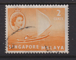 1955 Singapur - Malaya, Mi: SG 29 / Yt:SG 29, Malay Kolek - Segelschiff - Singapore (...-1959)