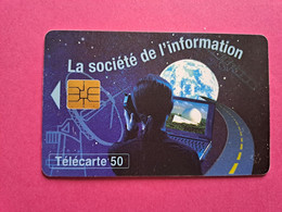 F658 50U SO3 06/96 - La Société De L'information - DN A + 8 N° Laser - 9 Chiffres JG Sur La 2ème - 1996