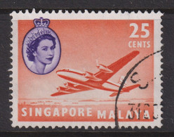 1955 Singapur - Malaya, Mi: SG 37 / Yt:SG 37, Douglas DC-4M2 Argonaut Aircraft - Singapour (...-1959)