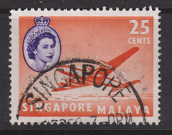 1955 Singapur - Malaya, Mi: SG 37 / Yt:SG 37, Douglas DC-4M2 Argonaut Aircraft - Singapore (...-1959)