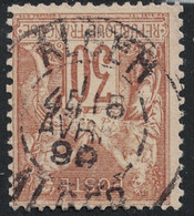 SAGE - ALGERIE - N°80 - CACHET - ALGER - ALGER - LE 15 AVRIL 1899. - 1876-1898 Sage (Tipo II)