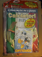 BLISTER INTONSO CON ALBUM CALCIATORI 2021 PANINI E LIBRETTO DI TOPOLINO +  BUSTINE DI FIGURINE - Humoristiques