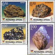 157508 MNH BOSNIA-HERZEGOVINA. Adm Serbia 2004 MINERALES - Minéraux