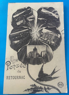 Cpa 43 Retournac -Une Pensée De Retournac - 1913 - Retournac