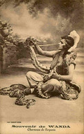 SPECTACLES - Cirque - Carte Postale De L'Artiste  Wanda - Charmeuse De Serpents- L 141276 - Circo