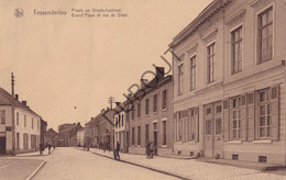 Postkaart/Carte Postale - Tessenderlo - Plaats En Diestschestraat  (C3512) - Tessenderlo