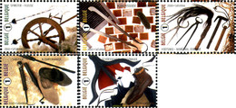 255509 MNH BELGICA 2010 OFICIOS EN PELIGRO DE EXTINCION - Autres & Non Classés