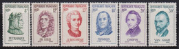 France   .   Y&T   .     1082/1087       .    **      .    Neuf Avec Gomme  Et SANS Charnière - Unused Stamps