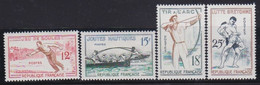 France   .   Y&T   .     1161/1164    .    **      .    Neuf Avec Gomme  Et SANS Charnière - Unused Stamps