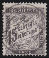France   .   Y&T   .    Taxe    16   .     O      .     Oblitéré - 1859-1959 Afgestempeld