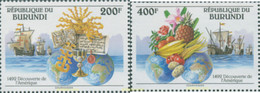 297935 MNH BURUNDI 1992 500 ANIVERSARIO DEL DESCUBRIMIENTO DE AMERICA - Unused Stamps