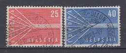 EUROPA - CEPT - Michel - 1957 - ZWITSERLAND - Nr 646/47 - Gest/Obl/Us - 1957