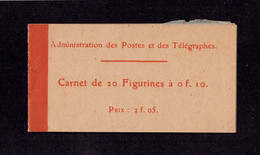 CARNET N°135 C I - LUXE - Anciens : 1906-1965