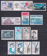 TAAF - 1984 - ANNEE COMPLETE  ** MNH AVEC POSTE AERIENNE - COTE = 34.5 EUR. - - Volledig Jaar