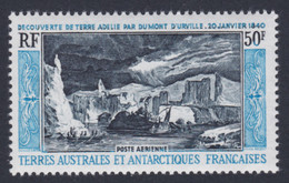 ANTARKTIKA 1965, 50 F. "DECOUVERTE DE TERRE ADELIE ...", Unmounted Mint - Unused Stamps