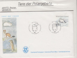 Greenland 1994 Hermelin FDC  (AN161) - Fauna Artica