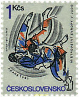 63816 MNH CHECOSLOVAQUIA 1991 CAMPEONATO DE EUROPA DE JUDO - Judo