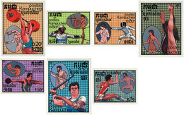 68667 MNH CAMBOYA KAMPUCHEA 1987 24 JUEGOS OLIMPICOS VERANO SEUL 1988 - Kampuchea