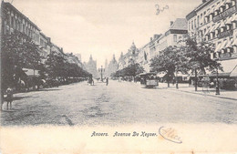 Belgique - Anvers - Avenue De Keyser - Animé - Tram - Carte Postale Ancienne - Antwerpen