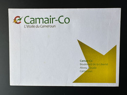 Cameroun Cameroon Kamerun 2011 FDC Blank First Flight Douala-Paris Camair-Co Avion Flugzeug Airplane - Cameroon (1960-...)