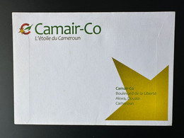 Cameroun Cameroon Kamerun 2011 FDC Blank First Flight Douala-Paris Camair-Co Avion Flugzeug Airplane - Cameroun (1960-...)