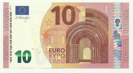 10 EURO "U" U008 FRANCE - FRANCIA AUNC - DRAGHI - 10 Euro