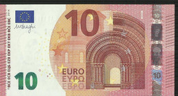 10 EURO "U" U004 FRANCE - FRANCIA UNC - FDS DRAGHI - 10 Euro