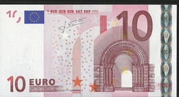 10 EURO "U" L031 FRANCE - FRANCIA UNC - FDS TRICHET - 10 Euro