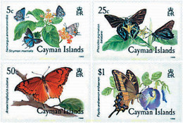 94208 MNH CAIMAN Islas 1988 MARIPOSAS - Spinnen