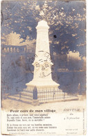 SALVIAC (46) - CPA Photo - Monument Aux Morts - Bompart - Chant De Guerre : Boyer D'Agen - Souvenir 4 Septembre - Ogives - Salviac