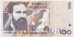 ALBANIA 100 LEKE 1996 PICK 62 UNC - Albanië