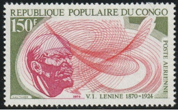 THEMATIC FAMOUS PEOPLE:  V. I. LENIN.   50th ANNIVERSARY OF THE DEATH   -   CONGO - Lénine