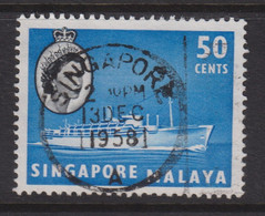 1955 Singapur - Malaya, Mi: SG 39 / Yt:SG 39, Chusan III (Liner) - Singapour (...-1959)