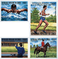 73579 MNH CONGO 1988 24 JUEGOS OLIMPICOS VERANO SEUL 1988 - FDC