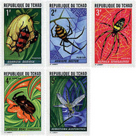 68273 MNH CHAD 1972 INSECTOS - Spiders