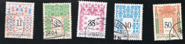 UNGHERIA (HUNGARY) - YV 3475.3481  - 1994  TRADITIONAL PATTERNS  - USED - Gebruikt
