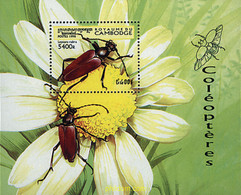 41678 MNH CAMBOYA 1998 COLEOPTEROS - Arañas