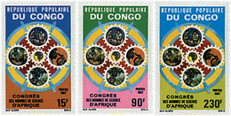 40326 MNH CONGO 1987 CONGRESO DE CIENTIFICOS AFRICANOS - FDC