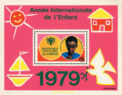 70476 MNH CONGO 1979 AÑO INTERNACIONAL DEL NIÑO - FDC